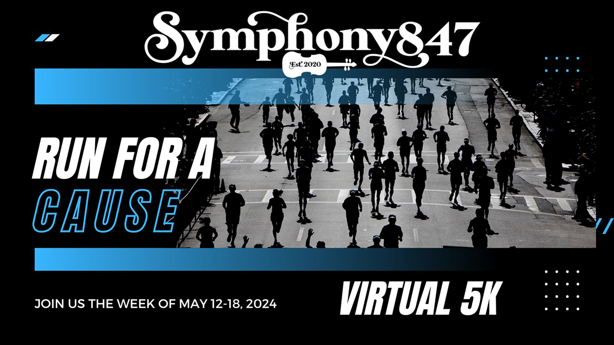 Run for a Cause Symphony847 Virtual 5k